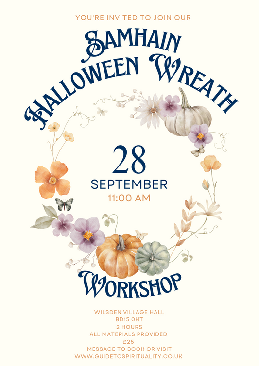 Sahmain Halloween Wreath Making Workshop